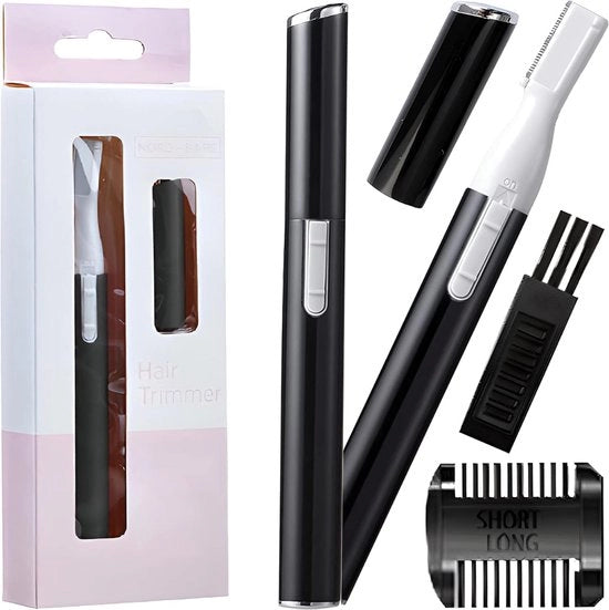 Tondeuse per naso - Trimmer per naso - Trimmer per barba - Tondeuse per viso - Cura della pelle - Uomo - Donna - Elettrico - Grooming