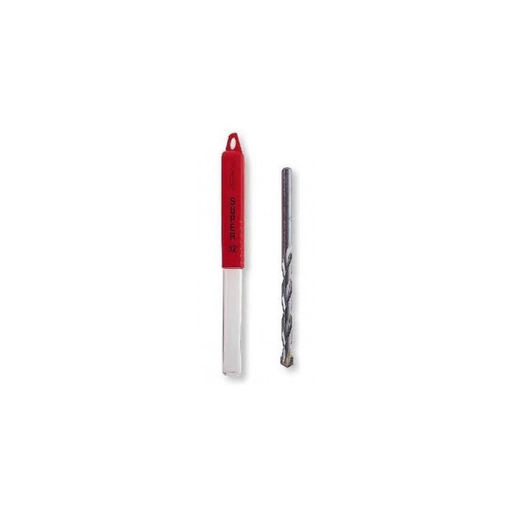 Trade Shop - Punta In Acciaio Per Trapano Fischer Muratura Calcestruzzo Carburo Sdx 8x250 -