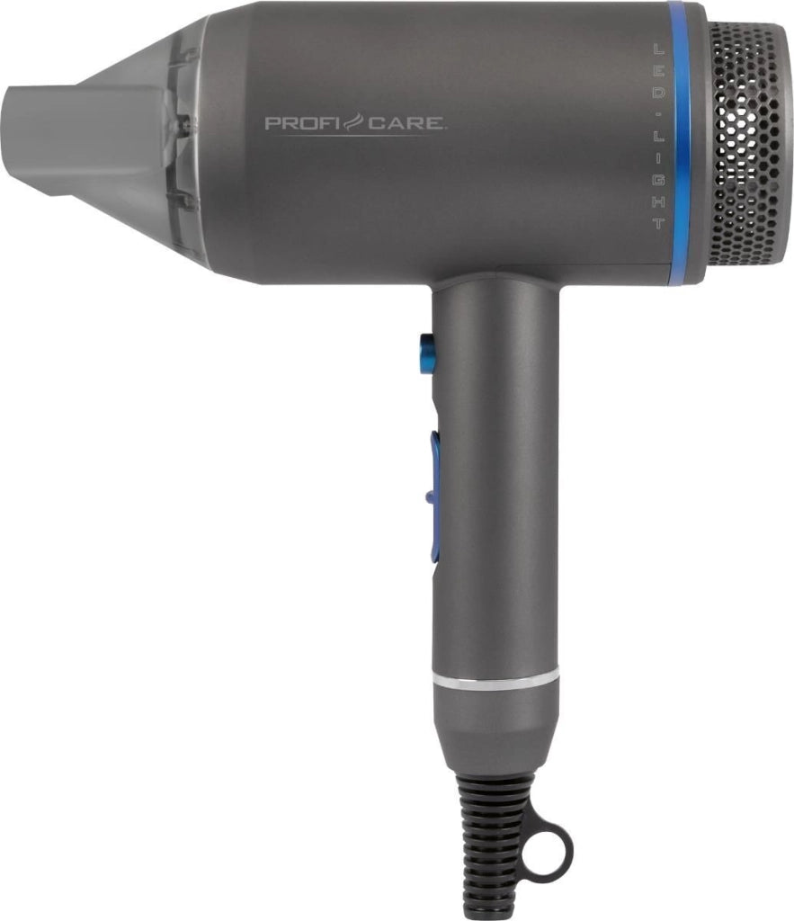 ProfiCare 330820 asciuga capelli 1800 W Blu, Grigio