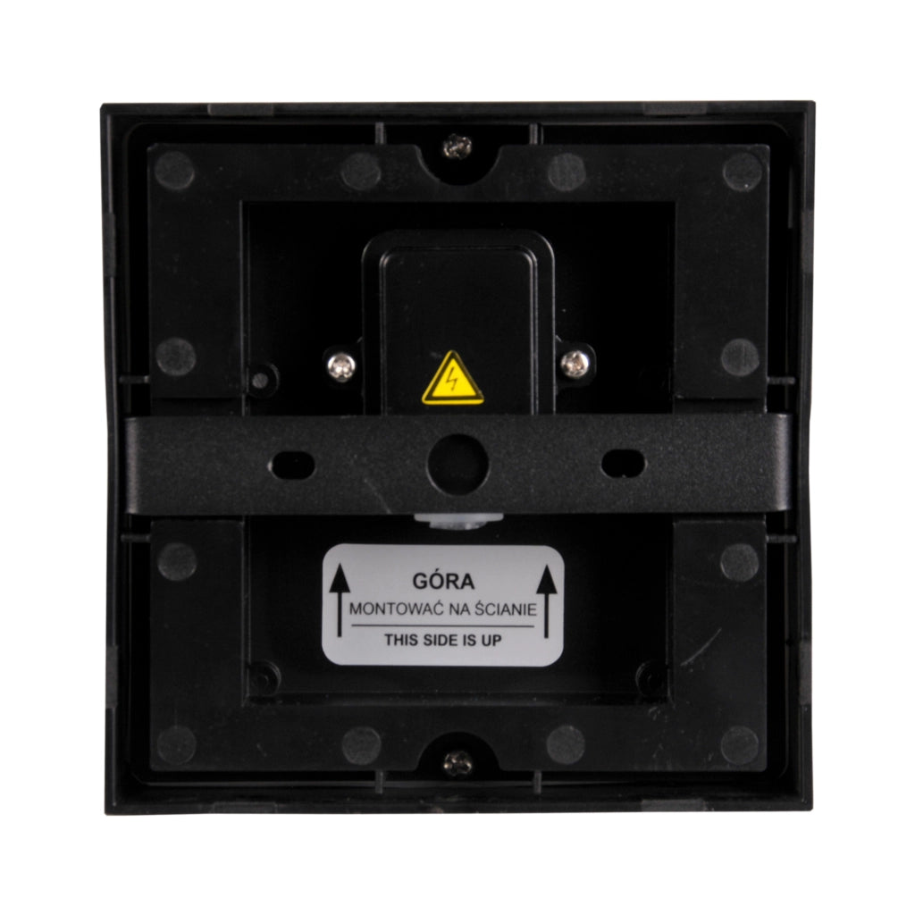 Applique esterna LED 10W 4000K nera IP54 Morgan Polux