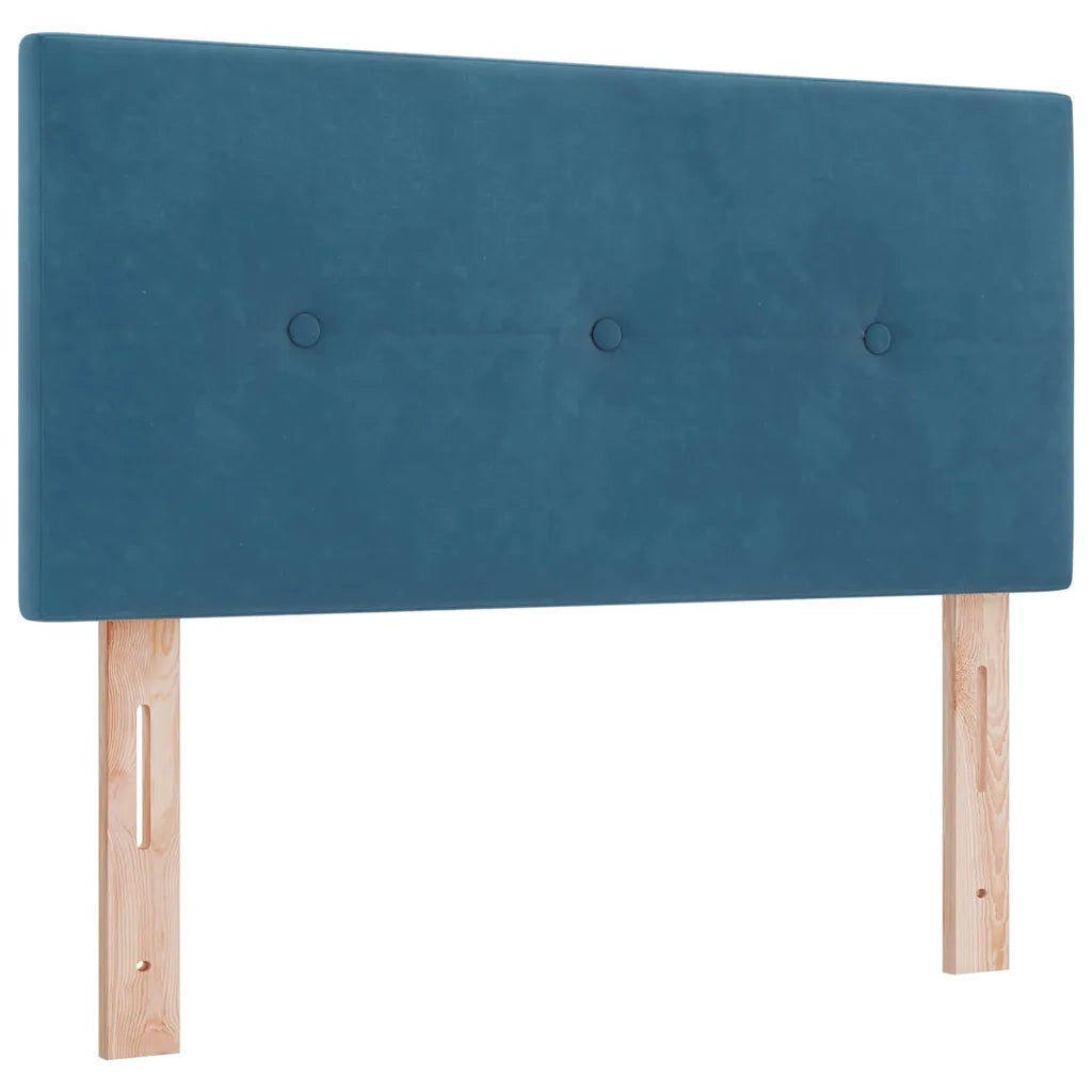 Testiera Blu Scuro 80 cm Velluto 42007122