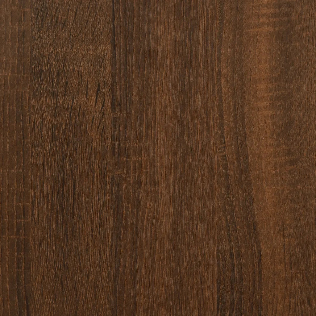Libreria 4 Ripiani Rovere Marrone 35x30x138,5 Legno Multistrato 838852
