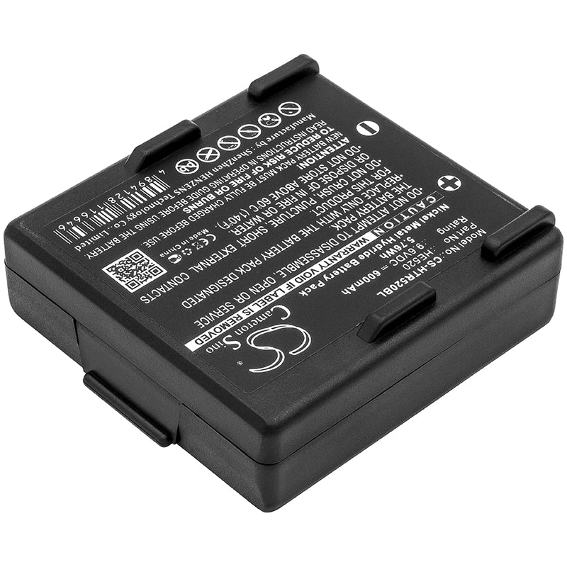 BATTERIA COMPATIBILE HETRONIC ABITRON HTR520BL NiMH 9,6V 600 mAh