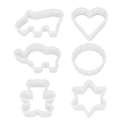 Set 6 Forme Per Biscotti In Plastica Abs - Metaltex