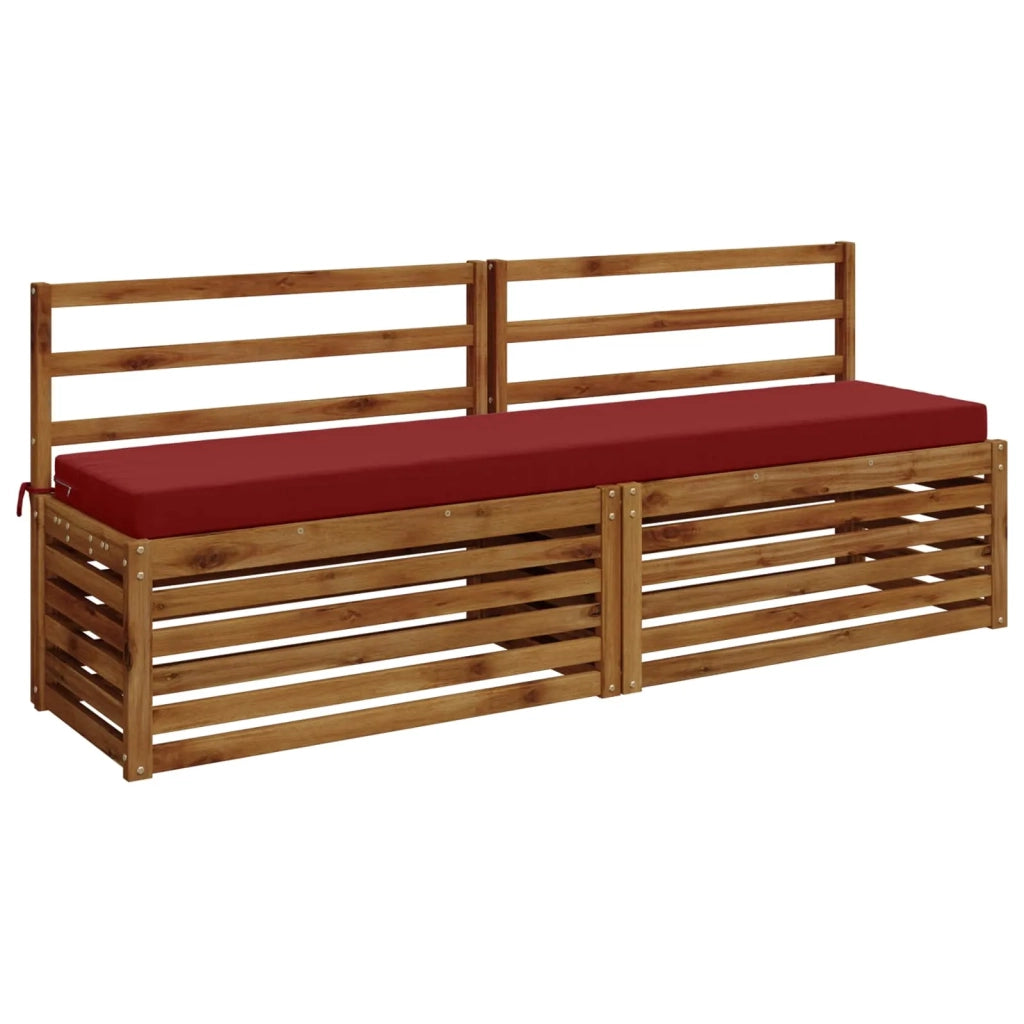 Cuscino per panchina SOEST 100% Poliestere Rosso Vino 950006