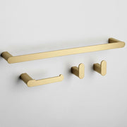 Set Accessori Da Bagno Mati Brush Gold 4 Pezzi