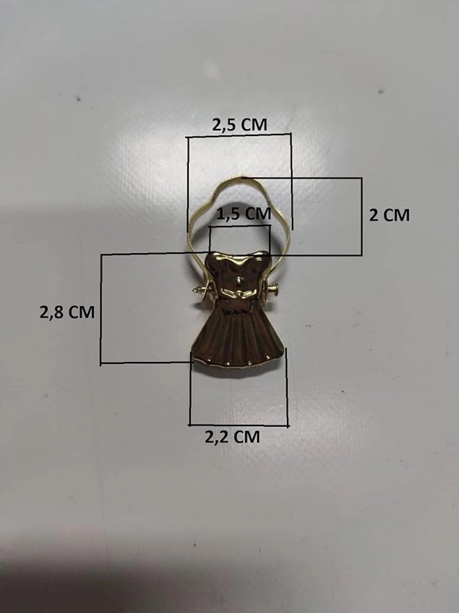 Pinze ad Arco per Tende, Apribili - Set 10 pezzi - Colore Bronzo - Made in Italy 🇮🇹 - Affidabili & Versatili per Tendaggi e Appenderia