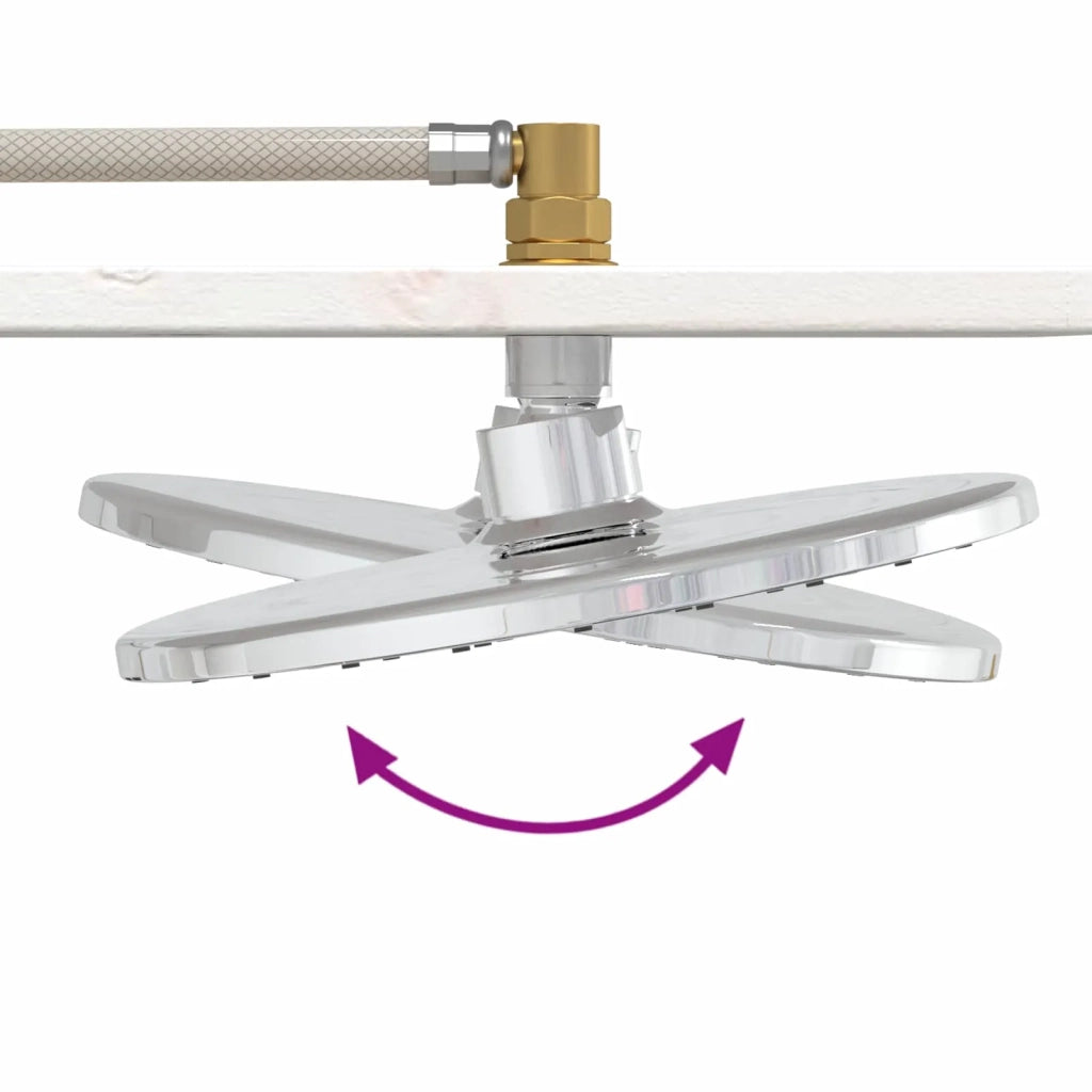 Doccia da esterno 214,5 cm Bianco 886345