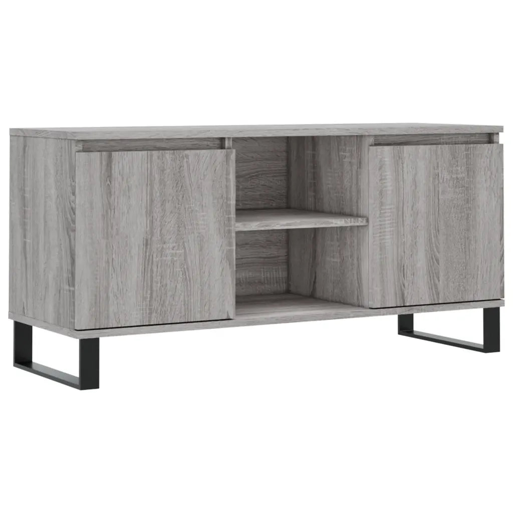 Mobile TV | Armadietto TV | Mobile Porta TV Grigio Sonoma 104x35x50 cm in Legno Multistrato