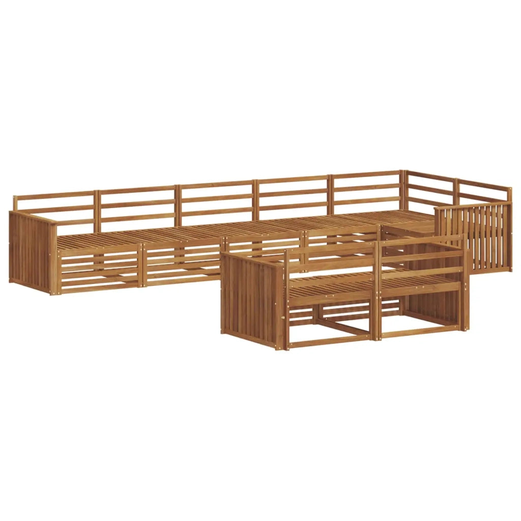 Set di divani da esterno 8 pcs Naturale 3373654