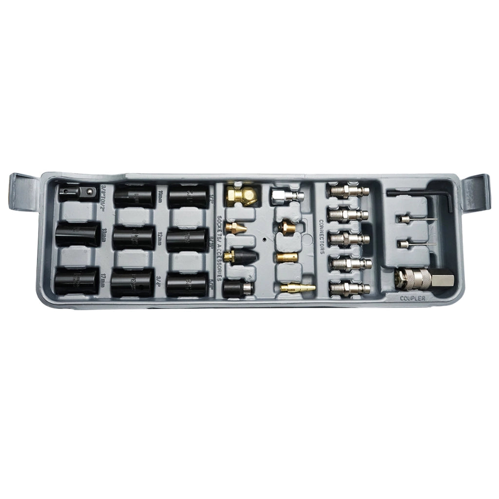 Set di 71 utensili pneumatici Breckner Germany