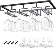 Sostegno per bicchieri in vetro di pietra per 4 bicchieri - ideale per ristoranti, hotel, bar - 40 x 225 cm