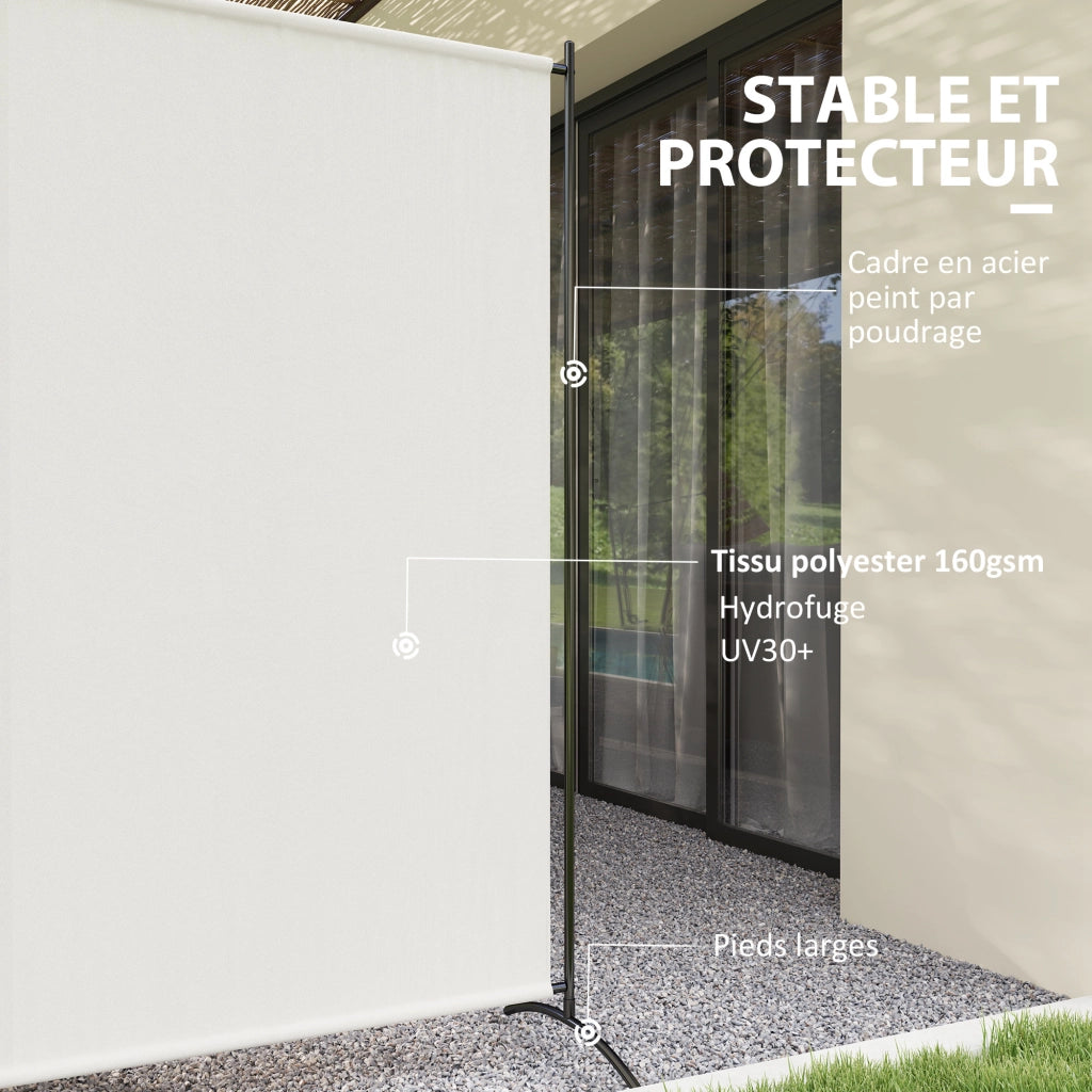 Paravento per Esterno ¨C zephmum ¨C Beige 180H cm