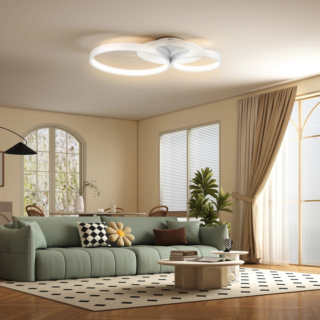 Lampada a Soffitto LED 40W ¨C zephmum ¨C 3000K/4000K/6500K Bianco