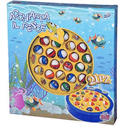 Trade Shop - Acchiappa Il Pesce Gioco Pesca Con 21 Pesciolini Gioco Da Tavolo -