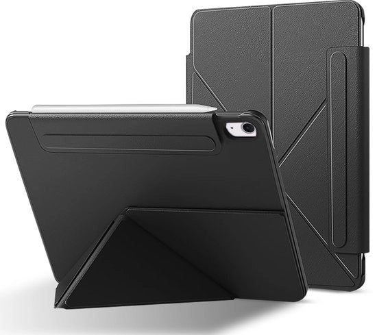 Copriporta per iPad Air 11 pollici - Copertura ripiegabile standard - Resistente ai graffi - Forte magnetico - Nero - Copri tablet