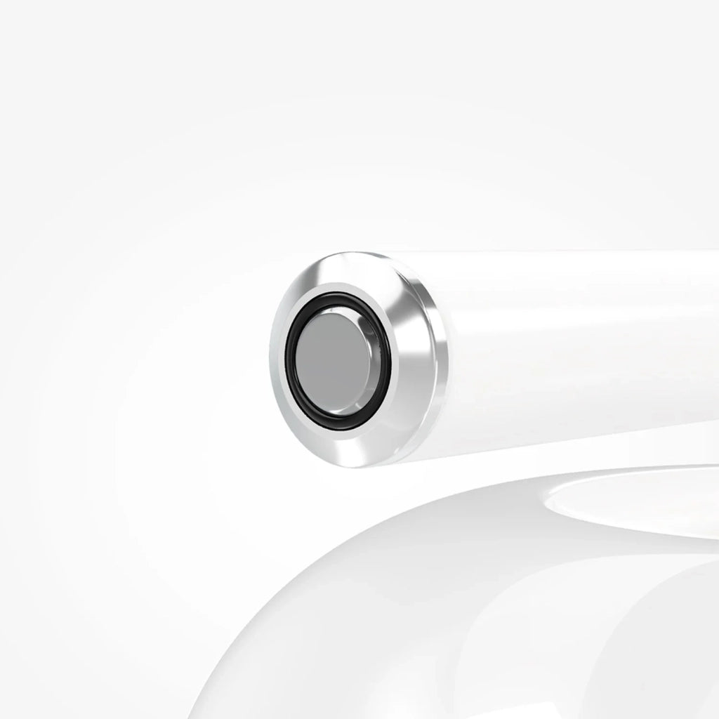 Lampadario Contemporaneo Spirito Metallo E Vetro Bianco 3 Luci Led 14W