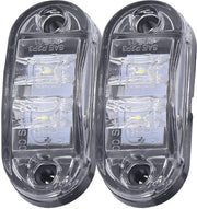 Segnalatore di Marcatura 10-30V - Segnale LED - Lampada di Avviso - Lampada di Marcatura Laterale - Per Auto e Camion - Progetto Leggero