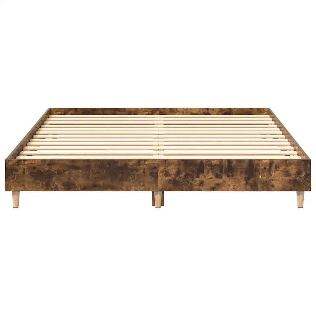 Giroletto senza Materasso Rovere Fumo 150x200 cm in Truciolato 3328712