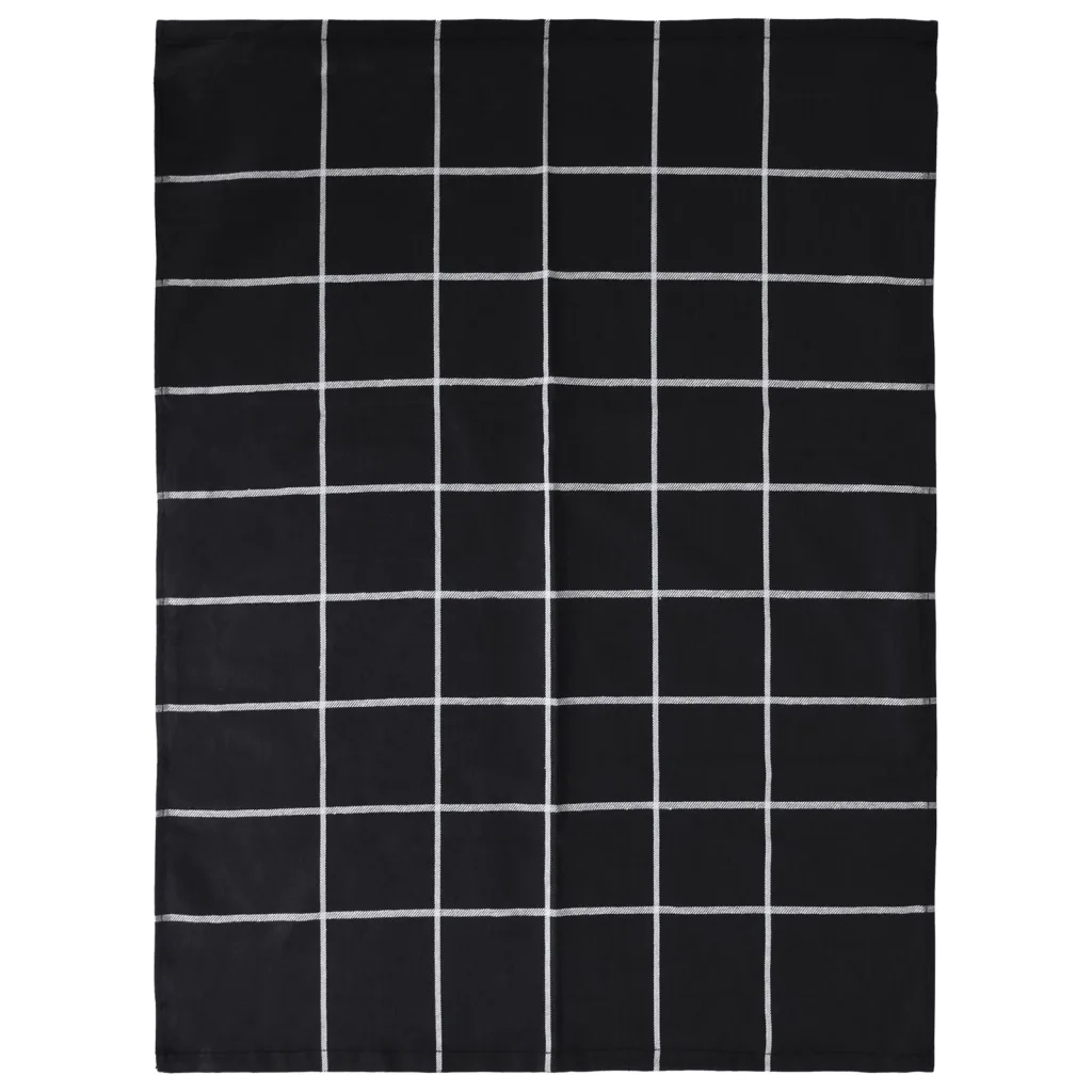 Set Strofinacci 12 pz in Cotone Nero 136294