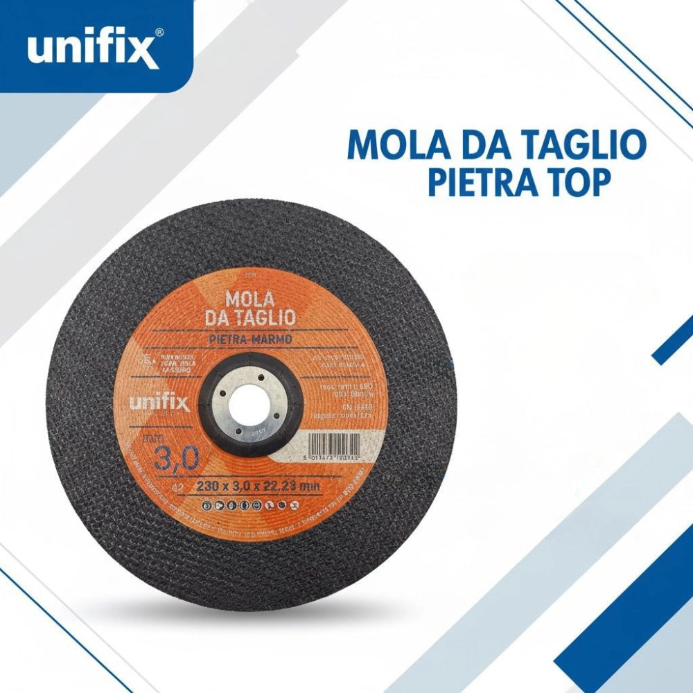 Mola da taglio top per pietra e marmo Ø 230 x 3,0 x 22 mm