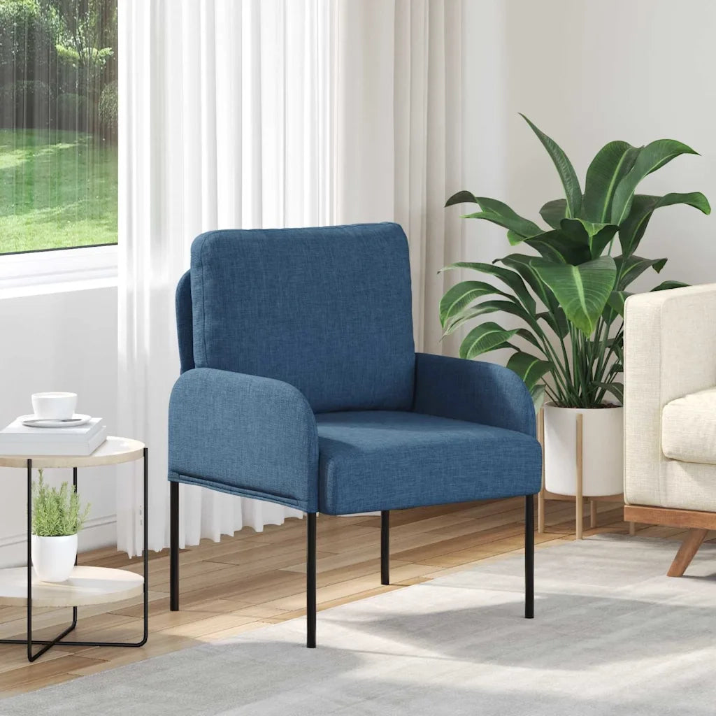 Divani con cuscino 55cm Blu Legno compensato 42023436