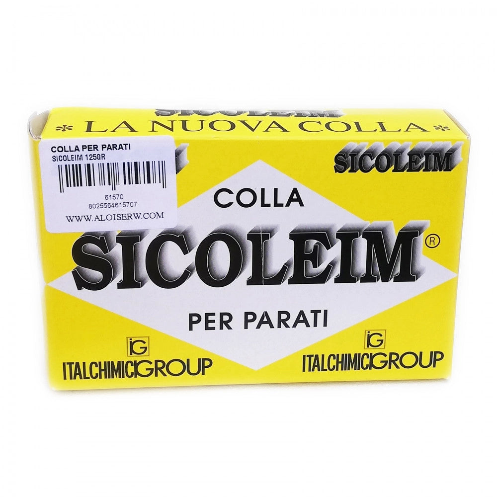 Italchimici sicoleim 125gr colla per carta parati manifesti