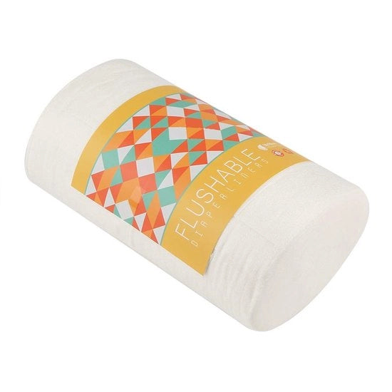 Set di assorbenti per neonati biodegradabili - 100 pezzi - Assorbenti per neonati con funzione di tovagliolo - Super soffici - Sicuri e salutari - Assorbenti per neonati da inserire