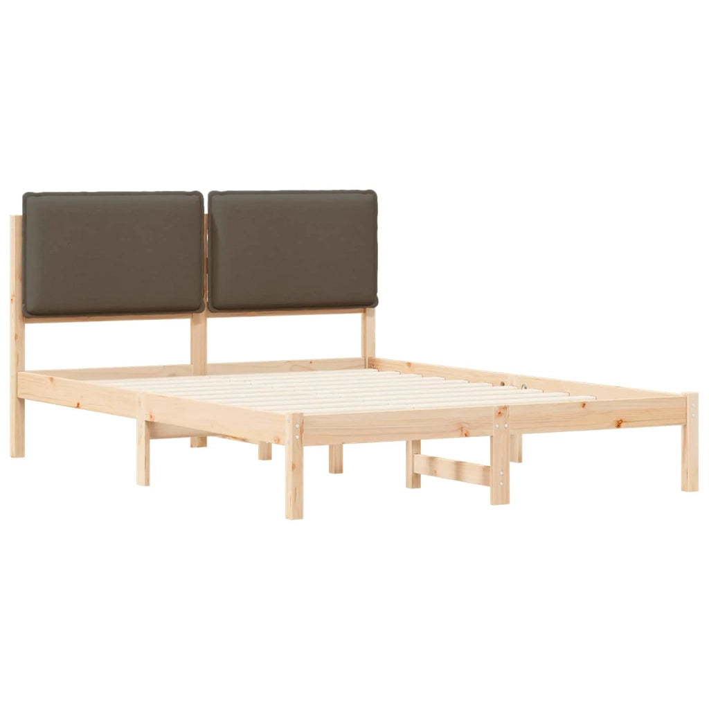 Letto con Testiera Rivestita Talpa 120 x 190 cm 877857