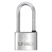 LUCCHETTO MARINO ARCO LUNGO mm 50 - blister 1 pz (chiave UL050)- 6 blister  - UNIKO