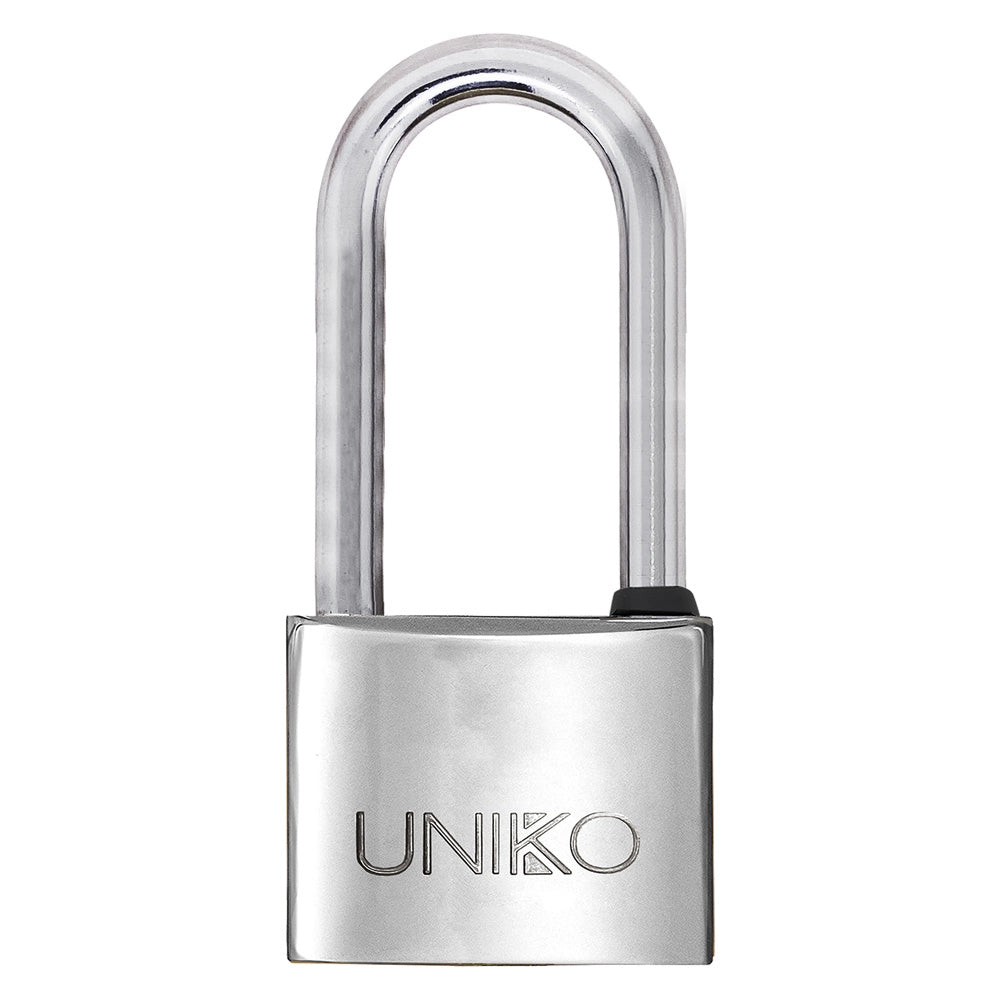 LUCCHETTO MARINO ARCO LUNGO mm 50 - blister 1 pz (chiave UL050)- 6 blister  - UNIKO