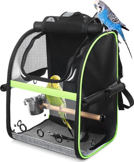 Carriera per Uccelli - Carrello per Uccelli - Borsa di Trasporto per Uccelli - Carrello per Pappagalli - Box di Trasporto per Uccelli - Maniglia di Trasporto per Uccelli - Box di Trasporto per Uccelli