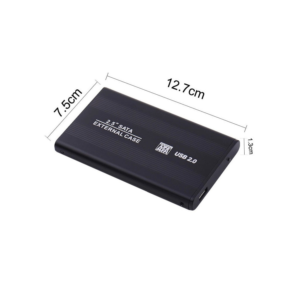 Trade Shop - Box Case Supporto Esterno Per Hard Disk Hdd 2.5 Sata Usb 2.0 Lettore Portatile -