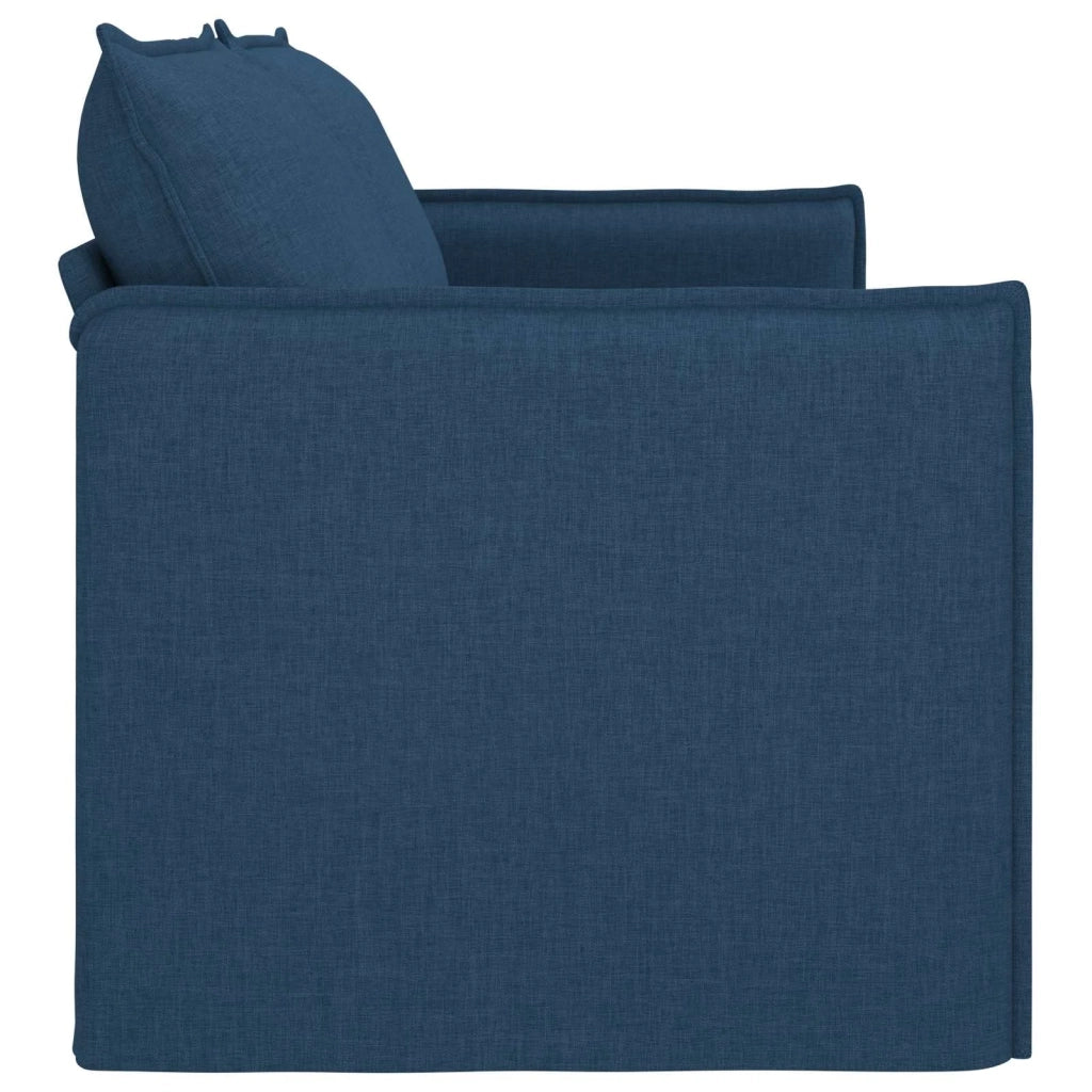 Divano Blu 196 x 82 x 85 cm Tessuto 42024531
