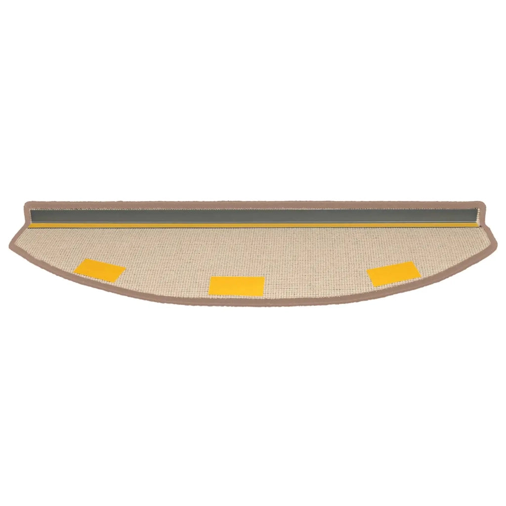 Tappetini per scale autoadesivi 15 pcs Marrone Chiaro 42038637