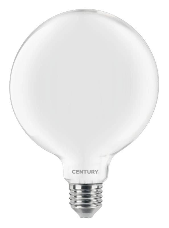 Century INSG125-102730 Incanto Saten Lampadina LED Globo G125 E27 10W 1055 lm 3000K Classe E