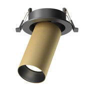 Maytoni Lampada da incasso Artisan 1 luce GU10 nero alluminio