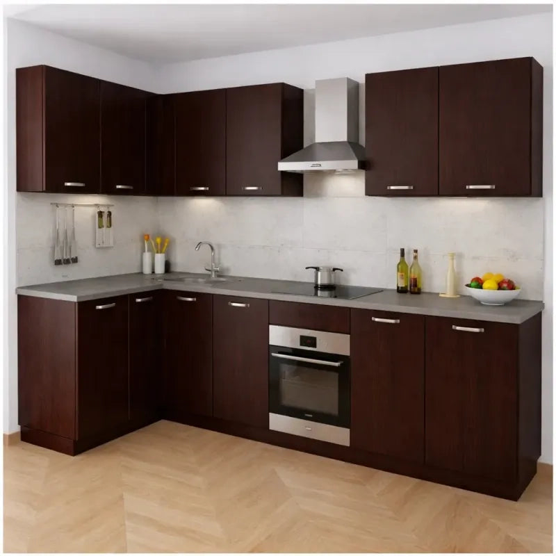 Anta per mobili in Legno nobilitato Compresa di Maniglia 72x60 Wenge
