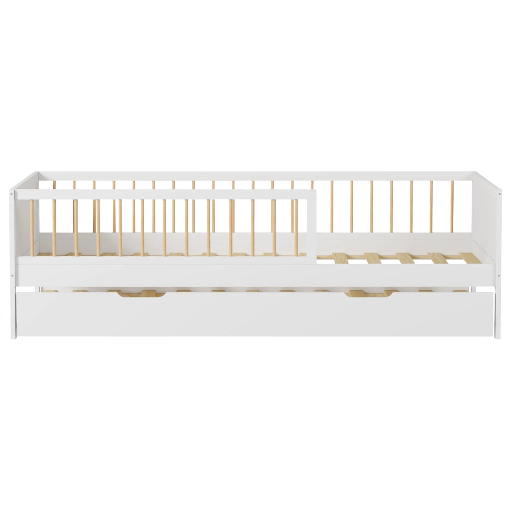 Letto a scomparsa per bambini 190x90cm bianco ADAM