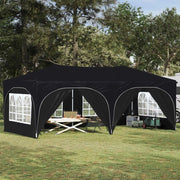 Tenda per feste a pop-up-Gazebo Antracite 575 x 288 x 245 cm 147434