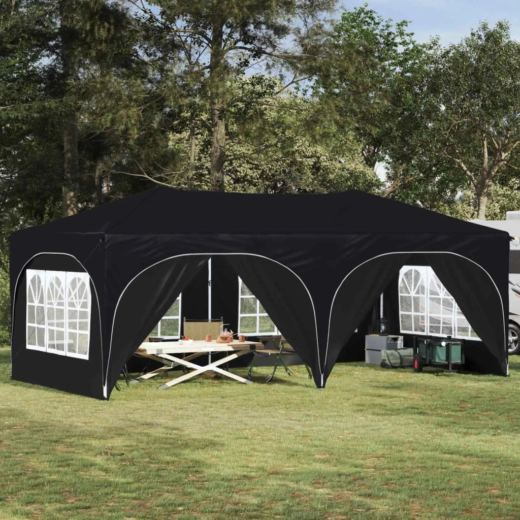 Tenda per feste a pop-up-Gazebo Antracite 575 x 288 x 245 cm 147434