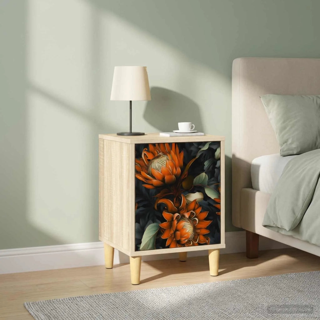 Armadio da Notte LOCHEM 2 pz Rovere Sonoma 36 x 33 x 50 cm 8007192