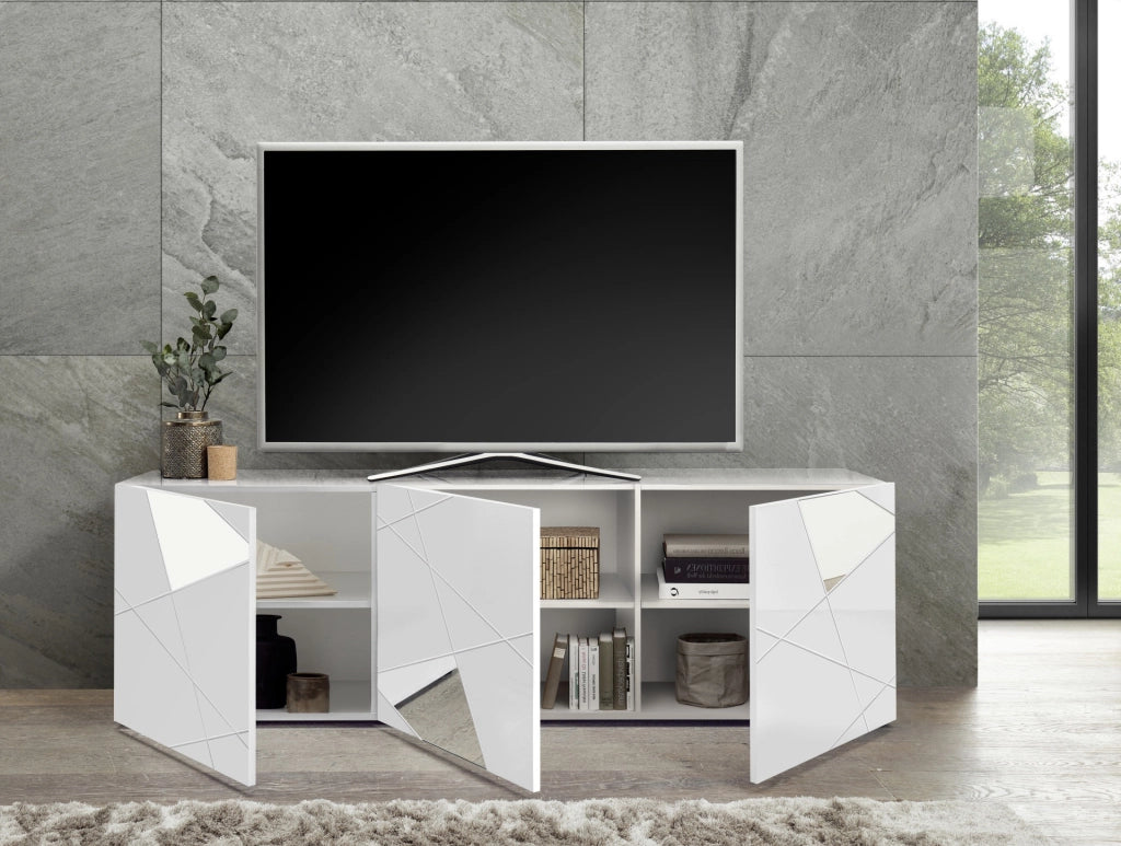 Porta TV FLAMINIA bianco
