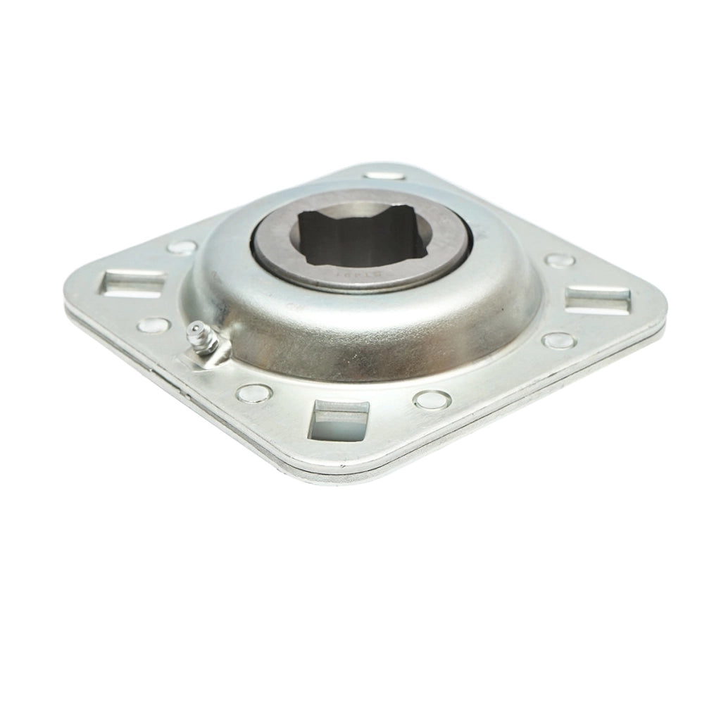 Supporto con cuscinetto ST491 quadrato=32,5 mm.