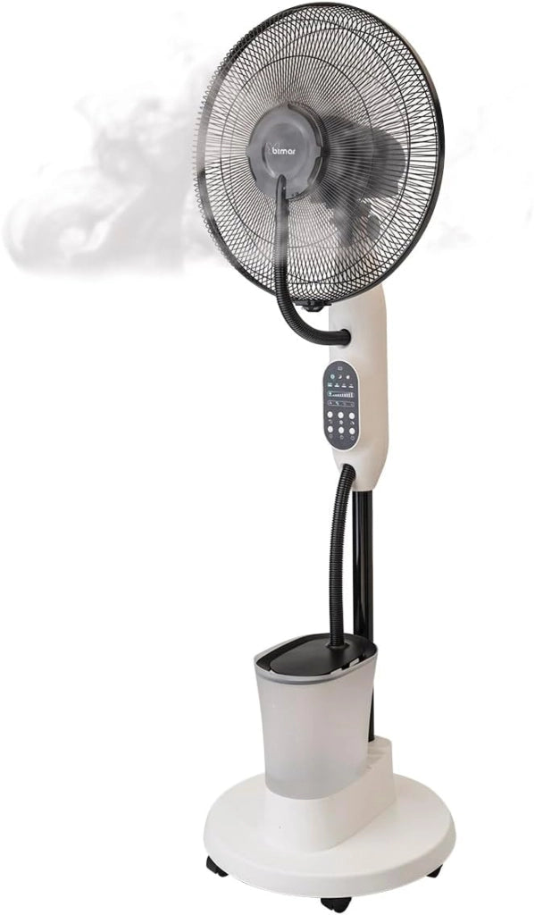 Bimar INB-VPN42 Ventilatore a Piantana con Nebulizzatore, Timer e Telecomando