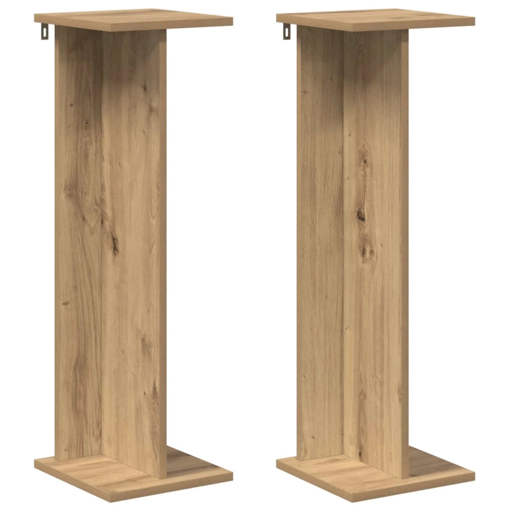 Supporto per piante 2 pcs Rovere Artigianale 899657