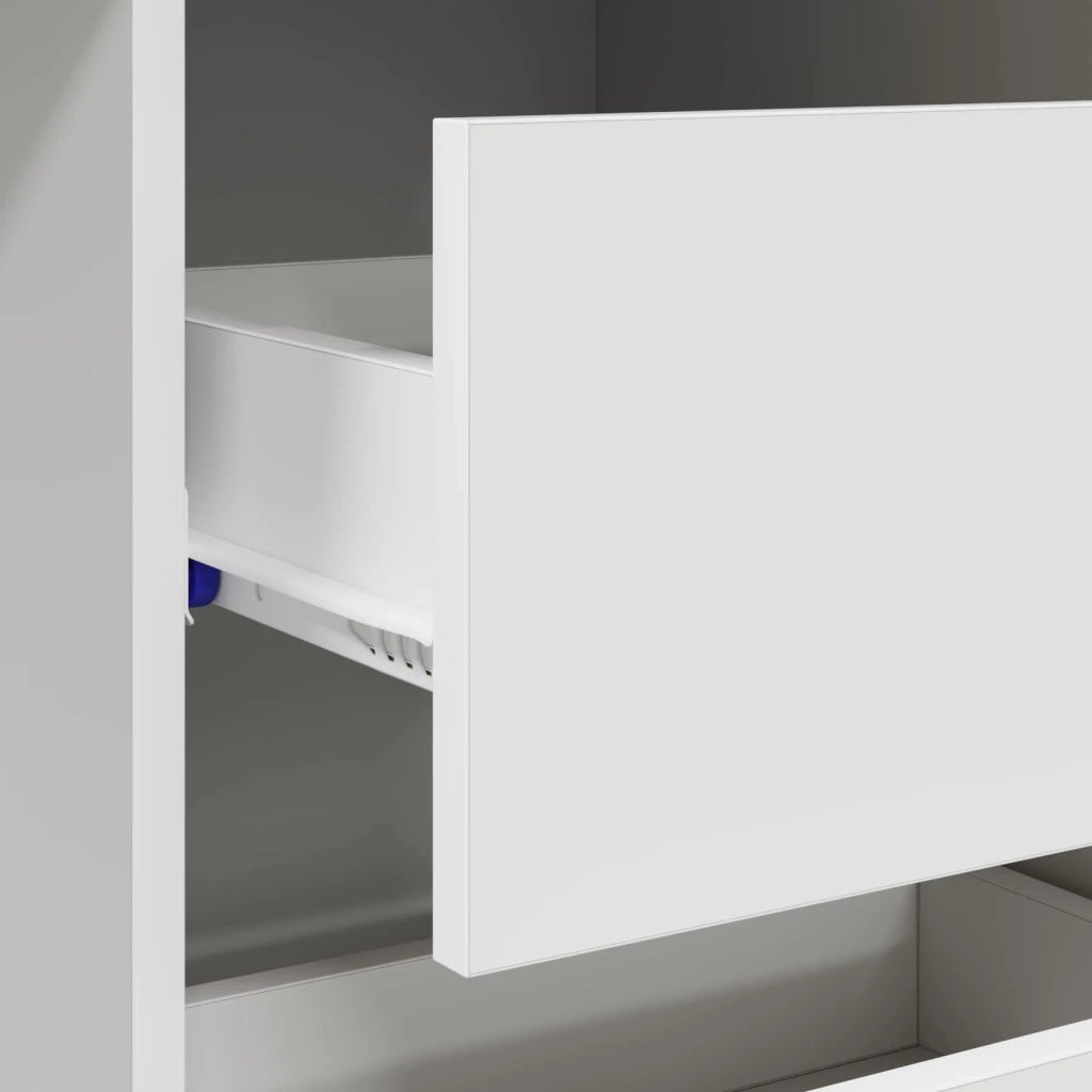 Scrivania | Tavolo da Ufficio Bianco 90 x 37.5 x 75 cm Legno multistrato
