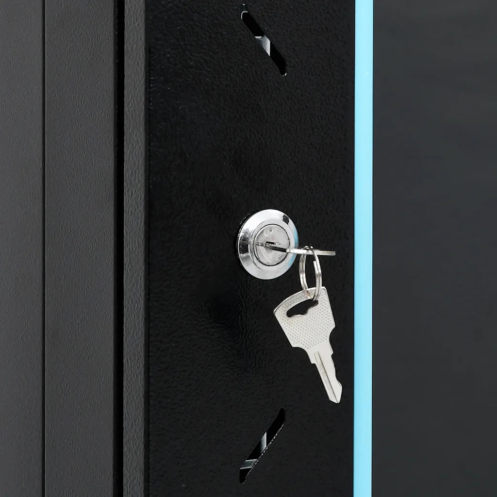 Armadietto di Rete 15U 19" IP20 Nero 60x45x86 cm CFW6198437