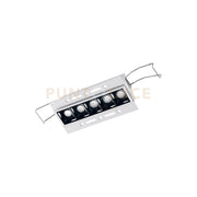 GFA1130N- FARETTO AD INCASSO 5 LUCI A SCOMPARSA A LED 4000K 830LM 10W BIANCO