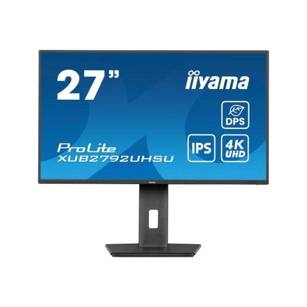 Iiyama prolite xub2792uhsu-b6 monitor pc 68,6 cm (27") 3840 x 2160 pixel 4k ultra hd led nero - 154973